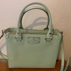Kate Spade Mint Green Satchel Crossbody